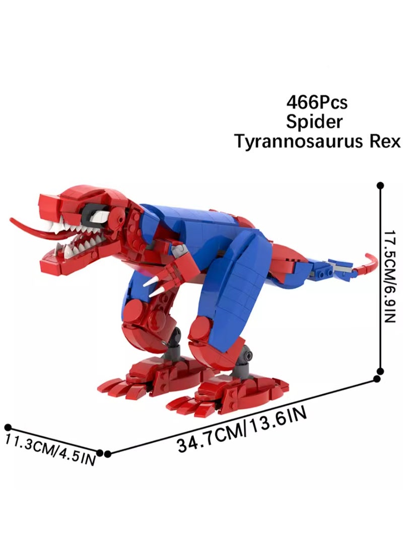 Children's Self-assembled Small Particle Toy Building Blocks Spider Tyrannosaurus Rex Model Handmade Creative Educational Toys - Image 2
