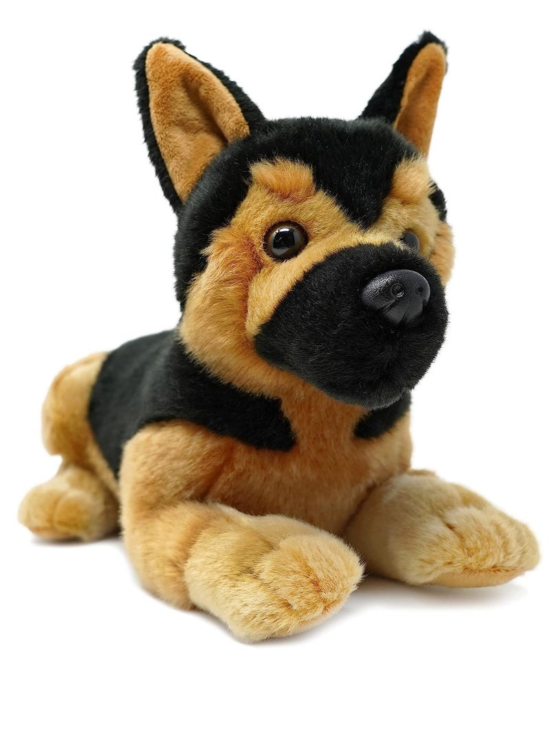 Viahart Gretchen The German Shepherd Soft Plush toy for Kids | Huggable Stuffed Animals| Fluffy toys for Baby, Children, Toddler | Polyester Fabric | Polypropelene Filling | Recommended Age 3+