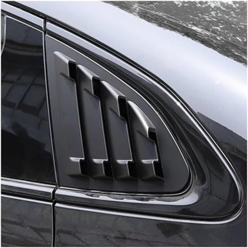 QASULER Car Rear Louver Trim Sticker for Chevrolet Malibu - Image 4