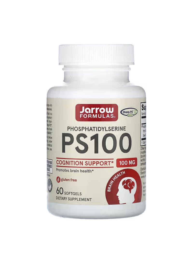 jarrow formulas PS100 Phosphatidylserine 100 mg 60 Softgels