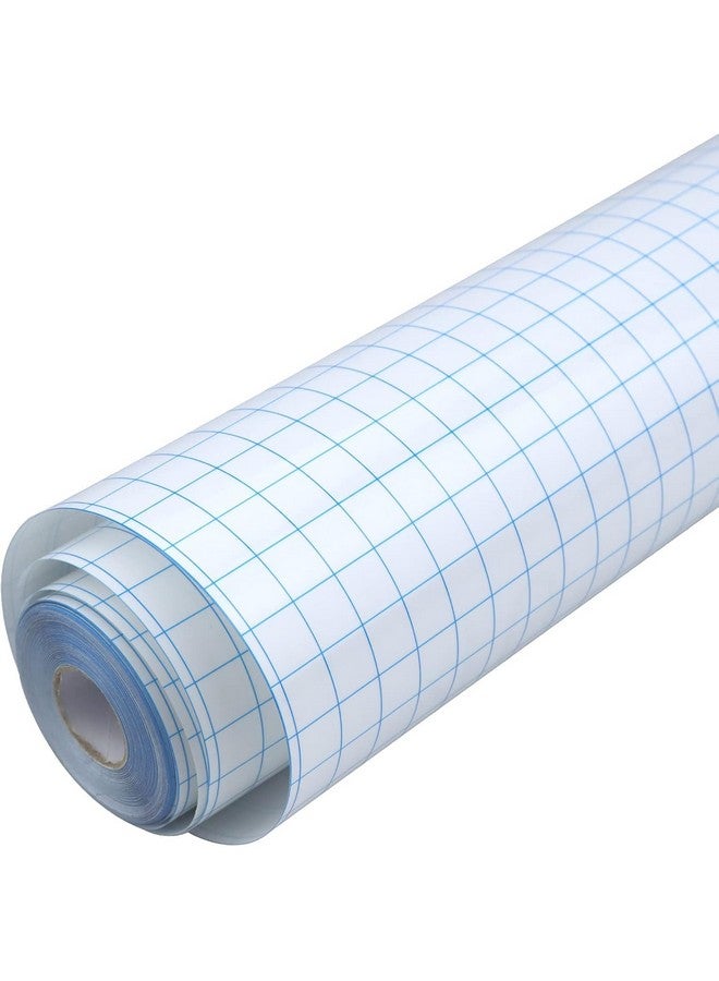 Timetech 12" Roll Clear TransferTape w/Grid for Adhesive Vinyl | Vinyl Transfer Tape for Cricut, Silhouette, Cameo. Application Paper Transfer Tape Rolls (12" x 15ft) - Image 3