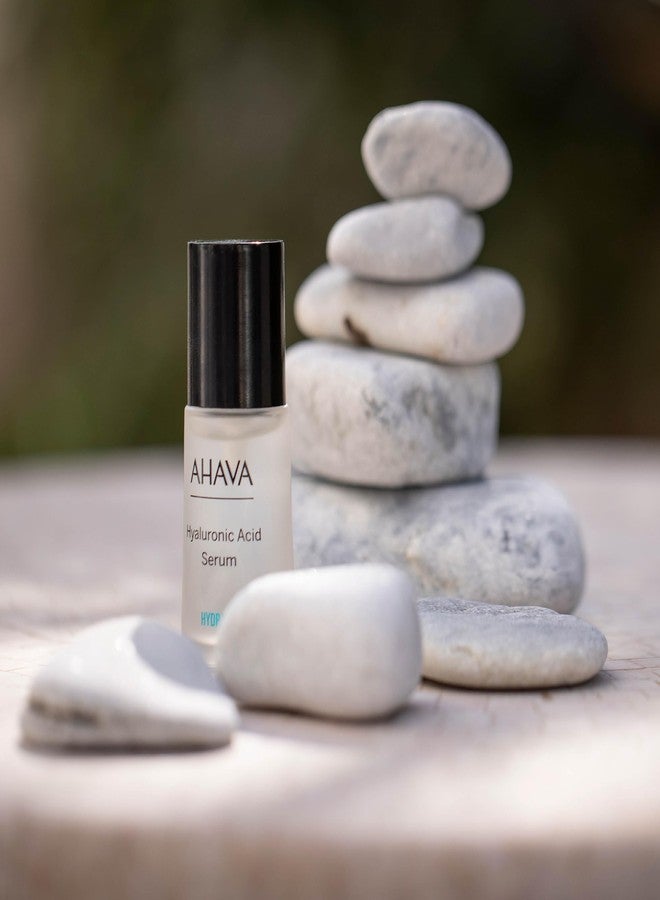 AHAVA Hyaluronic Acid Serum - Transparent silky serum to upsurge the skin’s moisture, maintains moisture level, smooths dehydration lines, with Osmoter, Matrixyl 3000, Allontoin & ATPeptide, 1 Fl.Oz - Image 4
