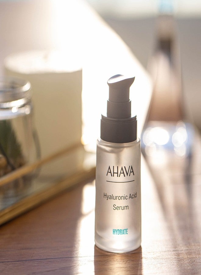 AHAVA Hyaluronic Acid Serum - Transparent silky serum to upsurge the skin’s moisture, maintains moisture level, smooths dehydration lines, with Osmoter, Matrixyl 3000, Allontoin & ATPeptide, 1 Fl.Oz - Image 5