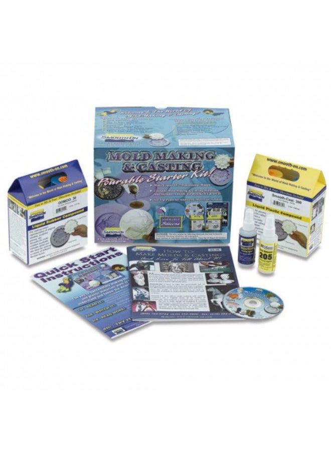 Smooth-On MoldMaking & Casting Pourable Silicone Starter Kit  - Image 1