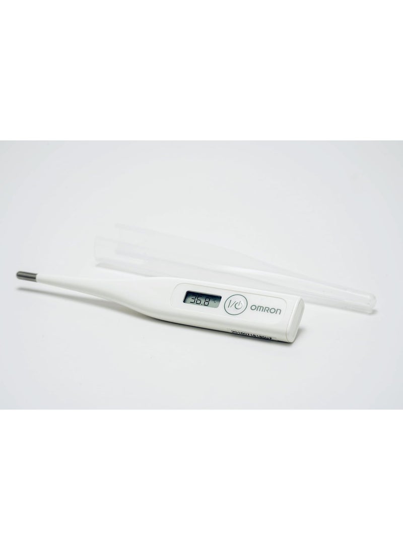 Omron Eco Temp Basic Digital Thermometer – Fast & Accurate Temperature Measurement, Water Resistant, LCD Display - Image 5