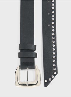 Ginger Stud Detail Belt  - Image 2