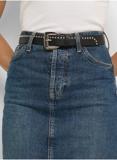 Ginger Stud Detail Belt  - Image 3