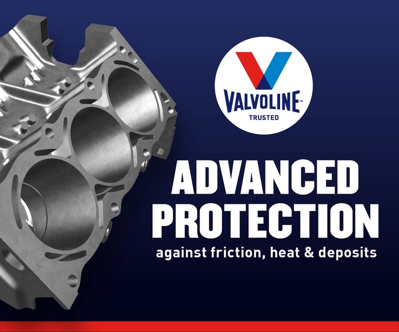 Valvoline زيت محرك فالفولين المتقدم بالكامل الاصطناعي SAE 5W-30 1 QT، علبة من 6 - Image 4