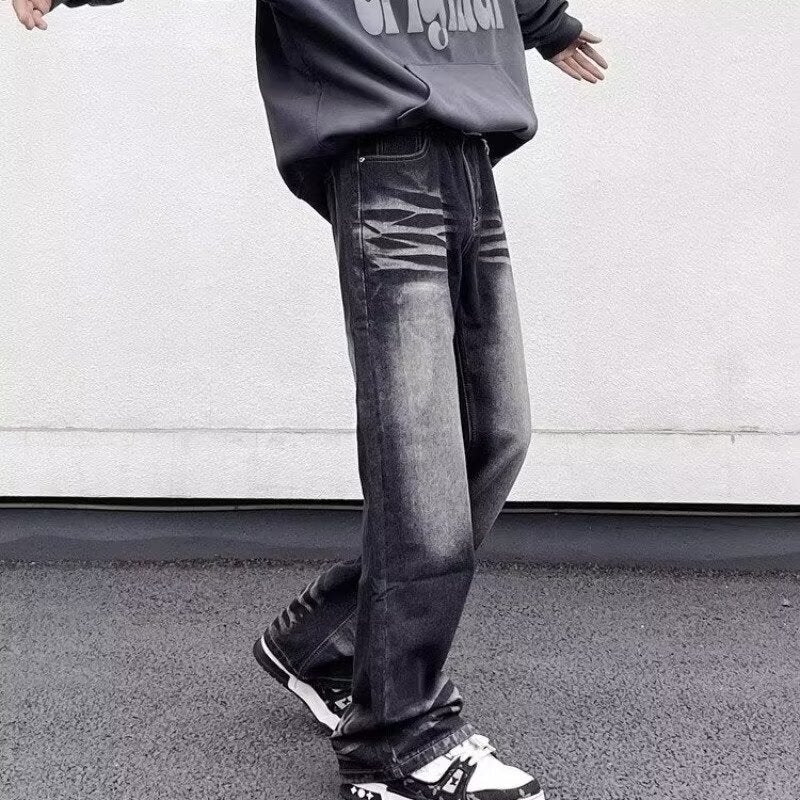 Unisex Casual Daily Denim Jeans - Image 5