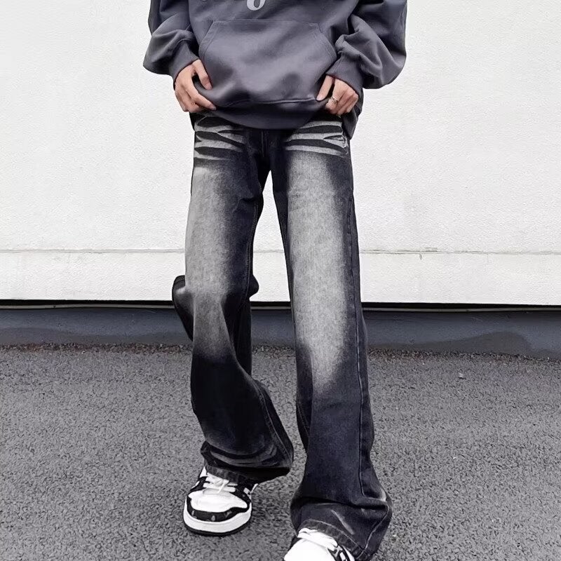 Unisex Casual Daily Denim Jeans - Image 2