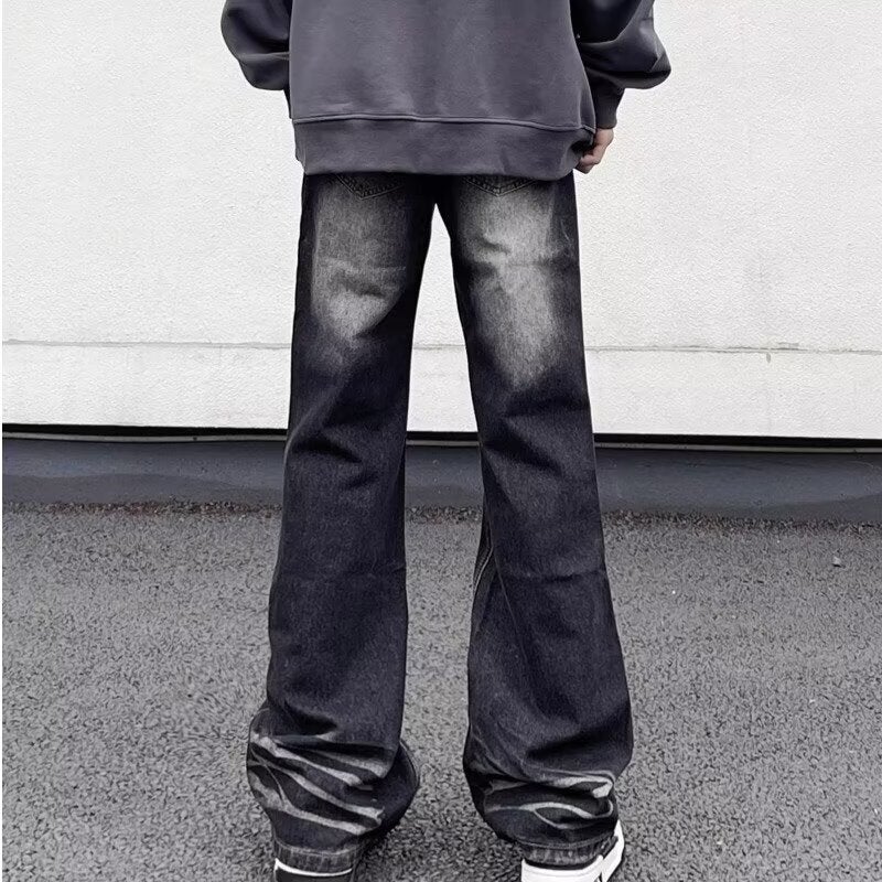 Unisex Casual Daily Denim Jeans - Image 3