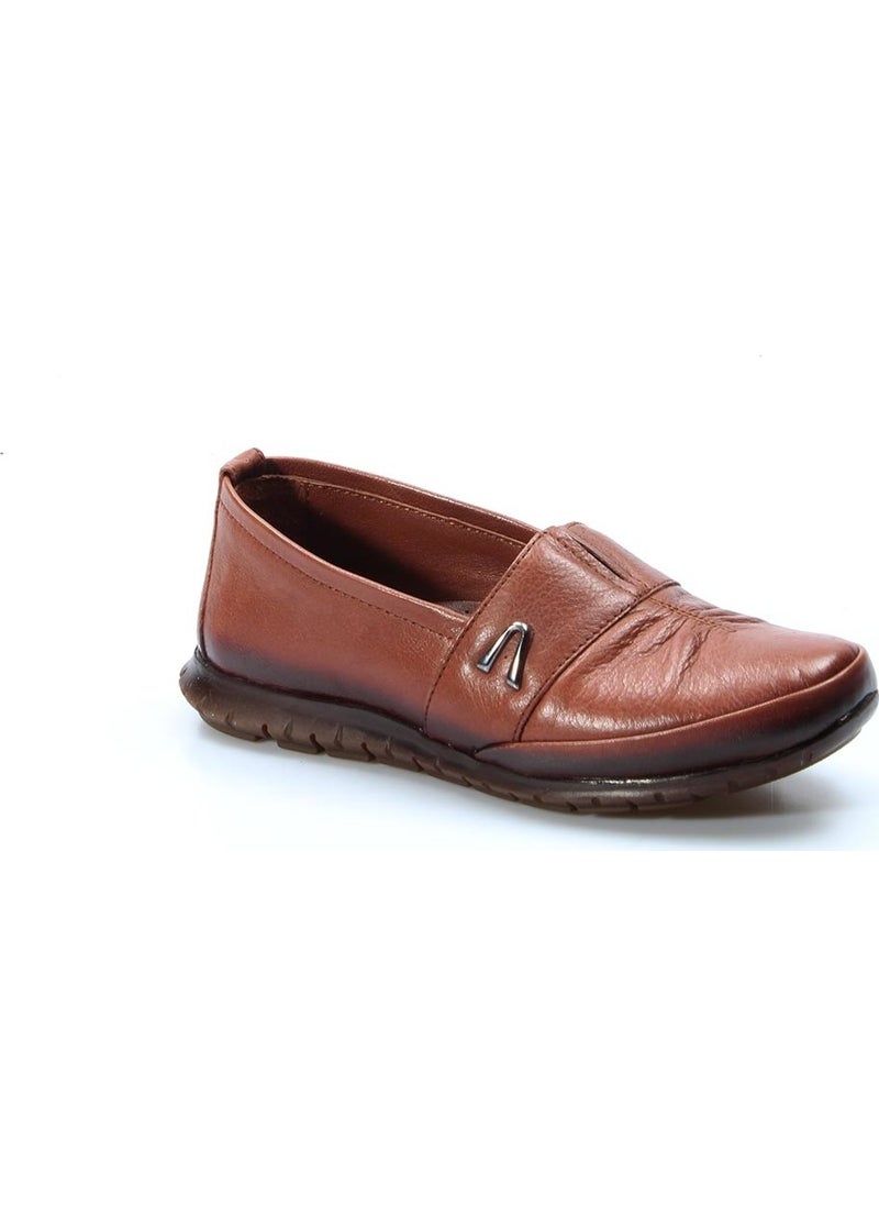 Fast Step حذاء رياضي يومي نسائي مريح مصنوع من جلد طبيعي 864ZA101  - Image 4