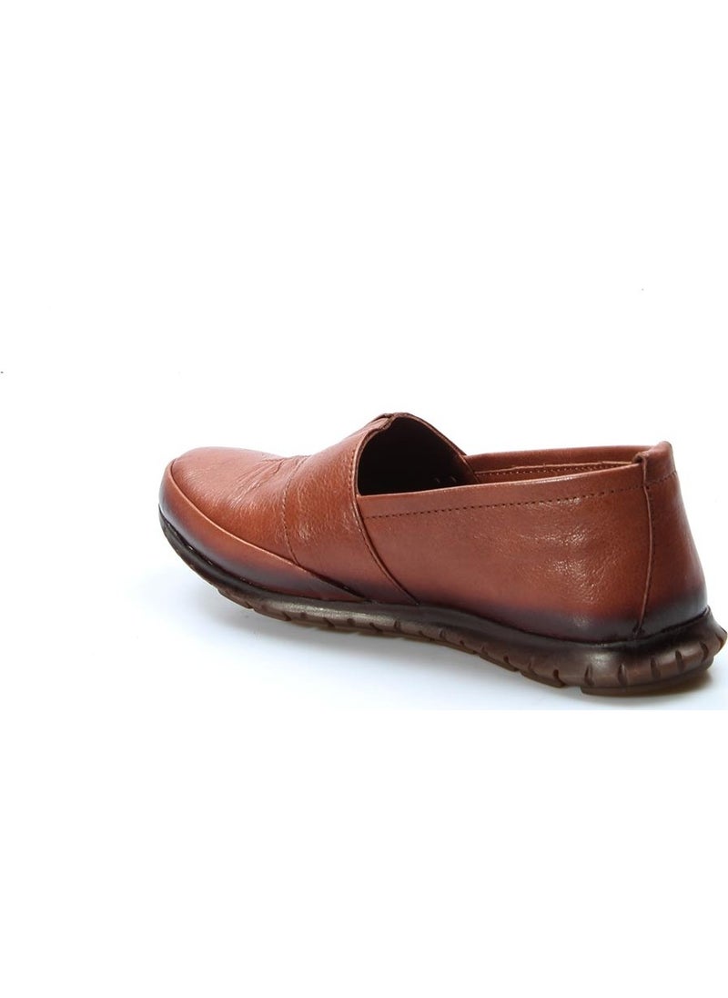 Fast Step حذاء رياضي يومي نسائي مريح مصنوع من جلد طبيعي 864ZA101  - Image 3