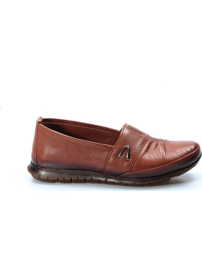 Fast Step حذاء رياضي يومي نسائي مريح مصنوع من جلد طبيعي 864ZA101  - Image 1