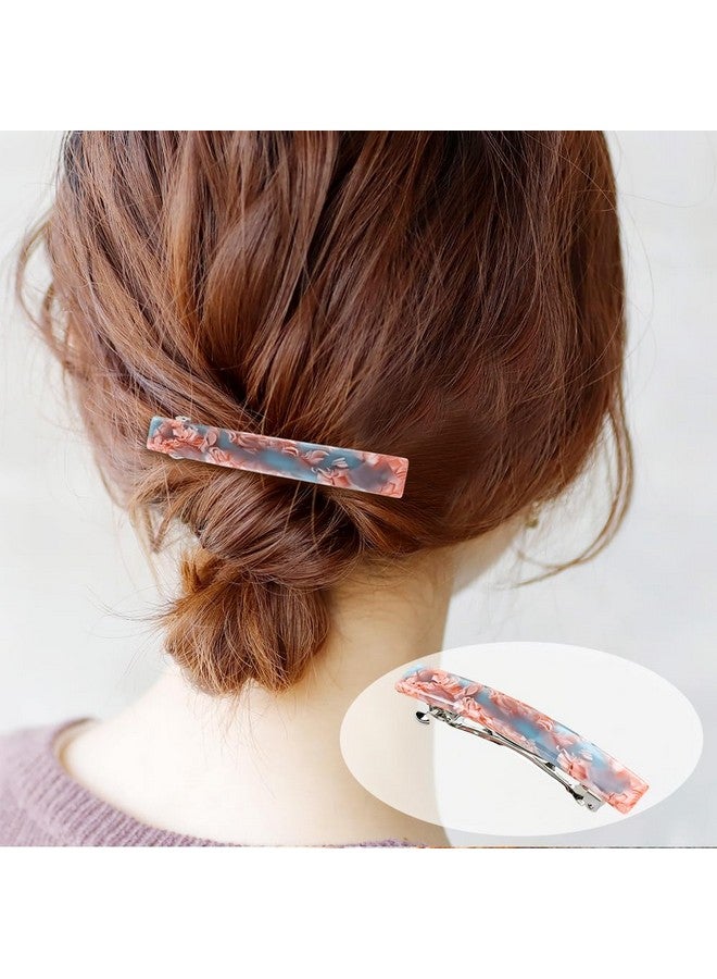 Cinaci 10 Pack 7.5Cm/3 Vintage Tortoise Shell Acetate French Hair Barrettes Automatic Spring Clips Hair Pins Accessories For Women Girls Thin Thick Hair - Image 4