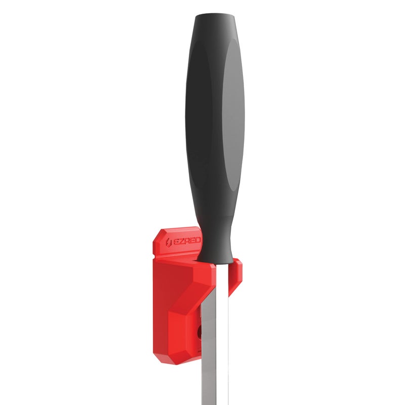 EZRED Magnetic Pry Bar Holder NonMarring TPEE with Mounting Holes Low Profile Organization