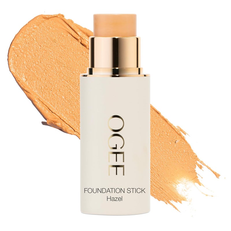Ogee Sculpted Complexion Foundation Stick (Hazel 2.00N - Light, Golden Undertones) Full Coverage Foundation Makeup - Instantly Balance & Even Complexion - 70% Organic Ingredients - Image 1