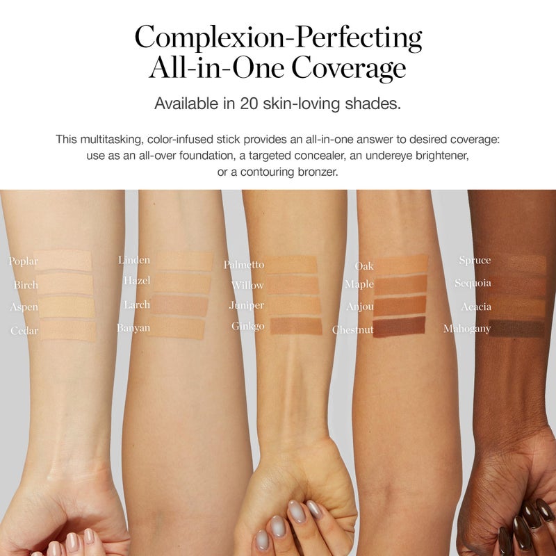 Ogee Sculpted Complexion Foundation Stick (Hazel 2.00N - Light, Golden Undertones) Full Coverage Foundation Makeup - Instantly Balance & Even Complexion - 70% Organic Ingredients - Image 4