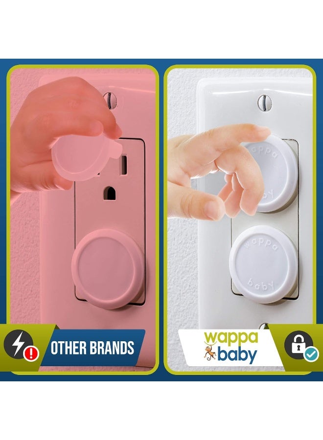 Wappa Baby Outlet Covers Baby Proofing 50-Pack - Image 3