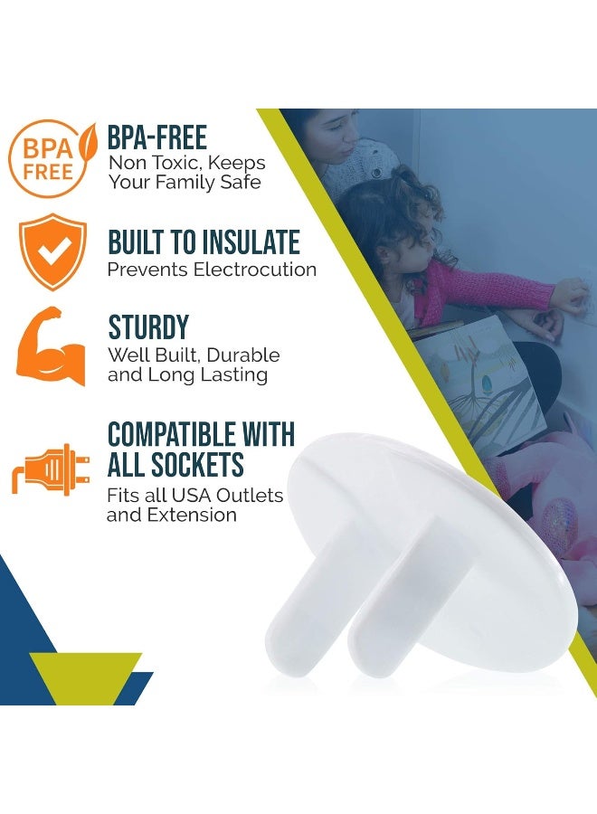 Wappa Baby Outlet Covers Baby Proofing 50-Pack - Image 5