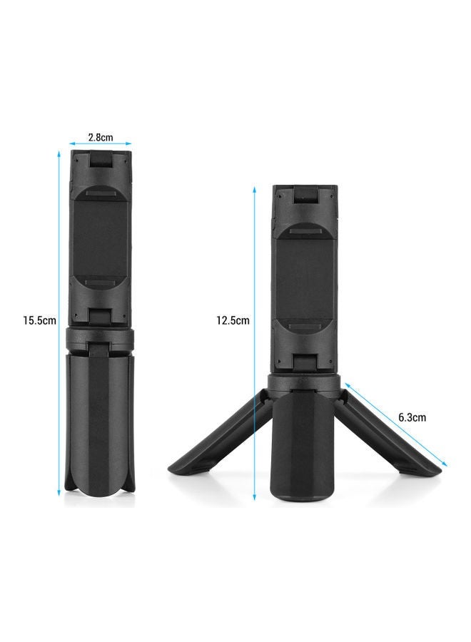 NIBEMINENT Mini Smartphone Holder With Foldable Tripod Design Black  - Image 5