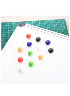 Deli 12-Piece Round Magnets 20mm Assorted Colours  - Image 2