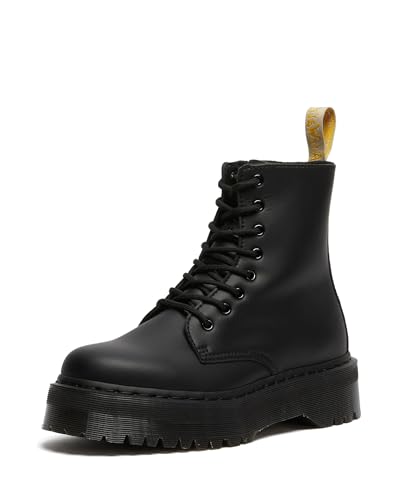 Dr Martens Dr. Martens mens Vegan Jadon Ii Mono Fashion Boot, Black Felix Rub Off, 11 Women 10 Men US - Image 4