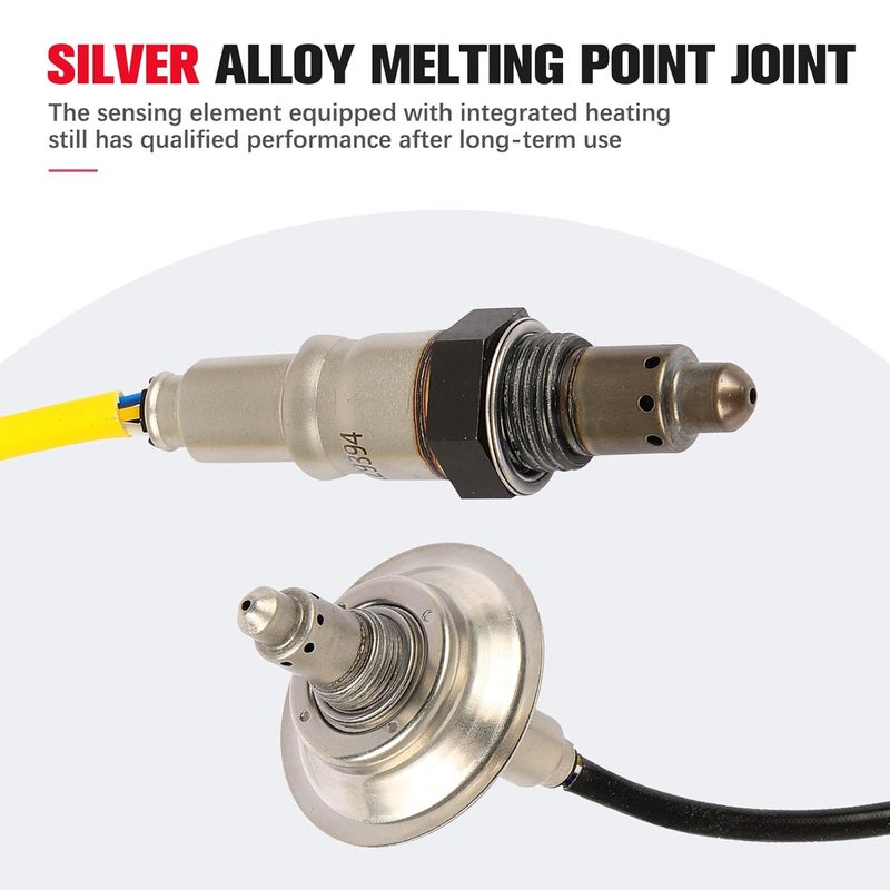 QIJIAUTO O2 Oxygen Sensor Upstream Downstream for Honda Civic 2017-2020, 2PCS - Image 3