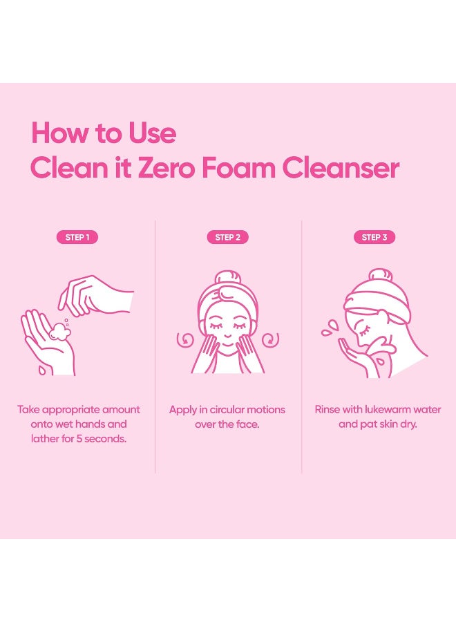 BANILA CO Clean It Zero Foam Cleaner 150Ml. With Acerola Extract And Herbal Complex - Image 4