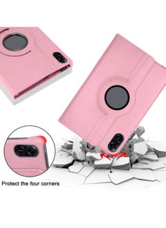 Best Choice Products For Honor Pad X9 Case,360 Degree Rotating Multi Angle Viewing Folio Stand Cases with Auto Sleep/Wake for Honor Pad X9,Pink  - Image 4