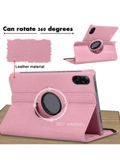 Best Choice Products For Honor Pad X9 Case,360 Degree Rotating Multi Angle Viewing Folio Stand Cases with Auto Sleep/Wake for Honor Pad X9,Pink  - Image 2
