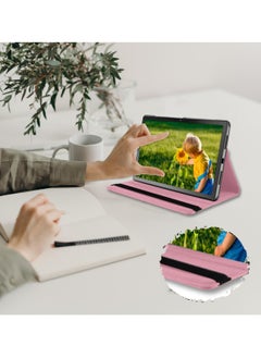 Best Choice Products For Honor Pad X9 Case,360 Degree Rotating Multi Angle Viewing Folio Stand Cases with Auto Sleep/Wake for Honor Pad X9,Pink  - Image 5