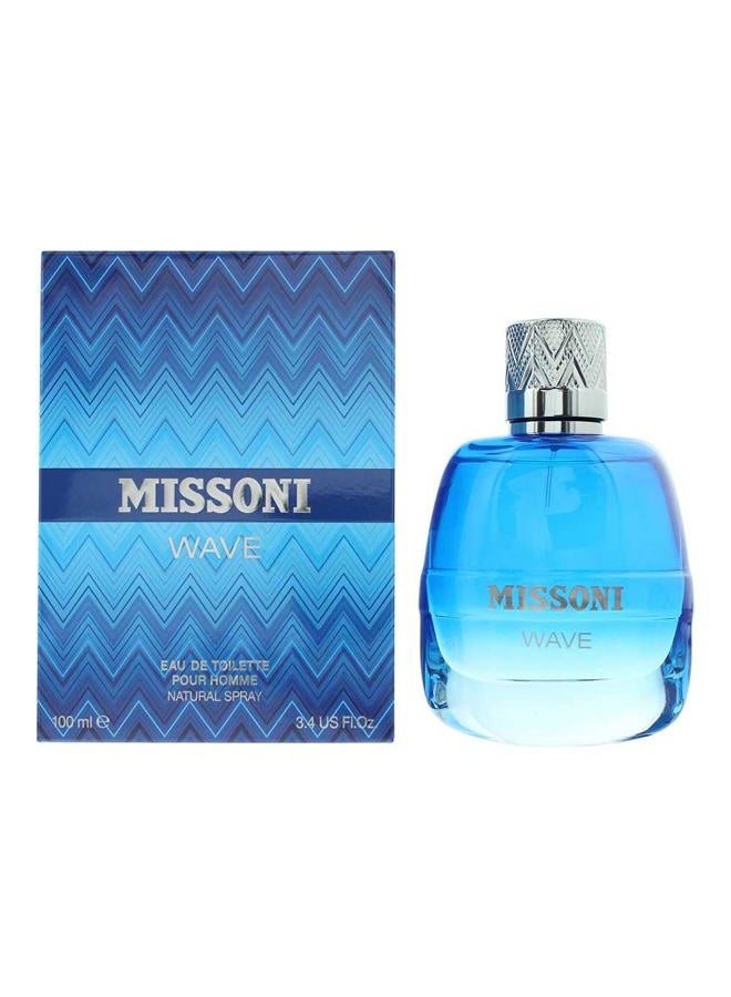 Wave Men Eau De Toilette Natural Spray, 100 Ml