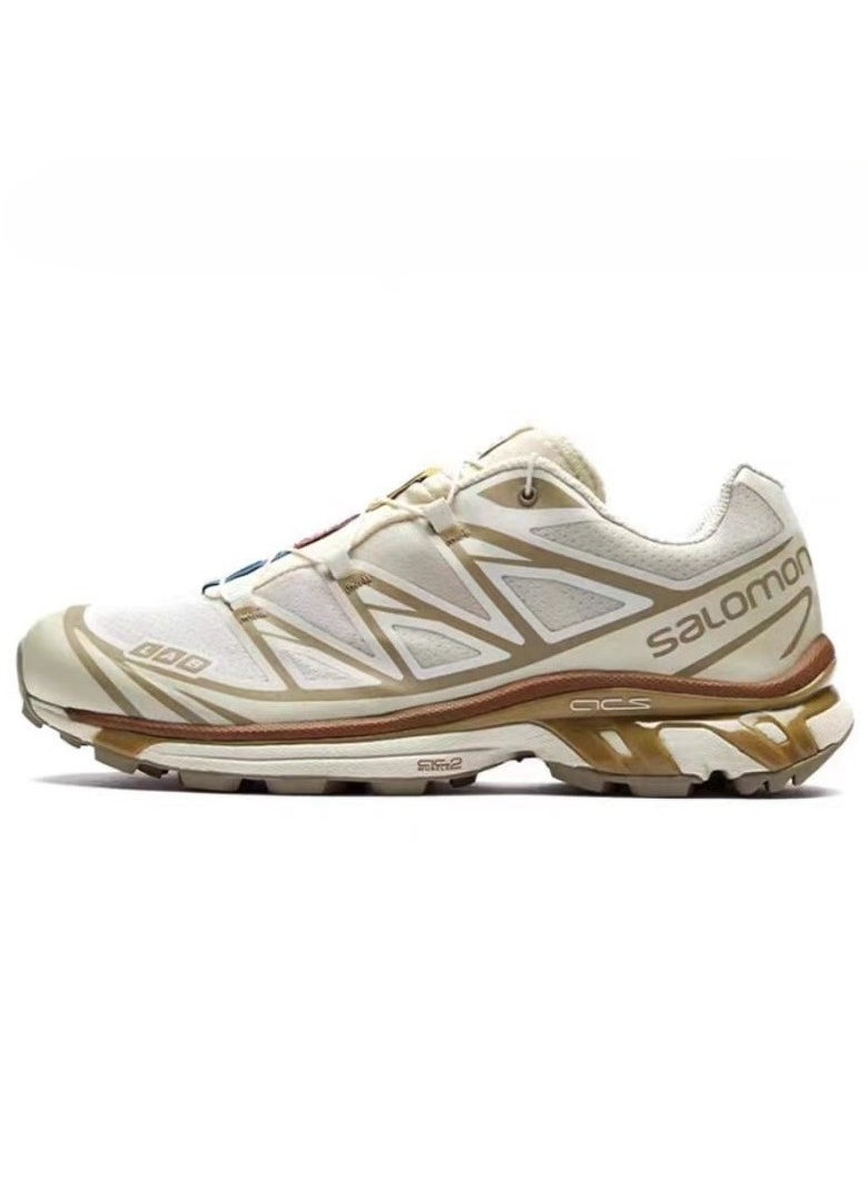 Salomon Salomon Men's and Women's Outdoor Mesh Breathable Couple Functional Sports Casual Shoes XT-6  - Image 1