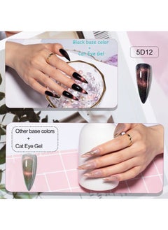 Mobray 9Pcs 9D Cat Eye Gel Nail Polish Set,Cateye Gel Polish Use for Professional Salon Kit,Universal for All Seasons Gel Nail Polish Soak Off UV LED DIY Nail Art Home Gifts  - Image 5