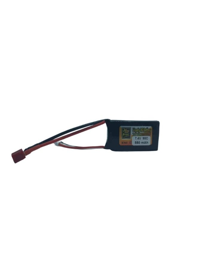 KNP 2S Li-Po Battery 95C, 550mAh, 7.4V - Image 2