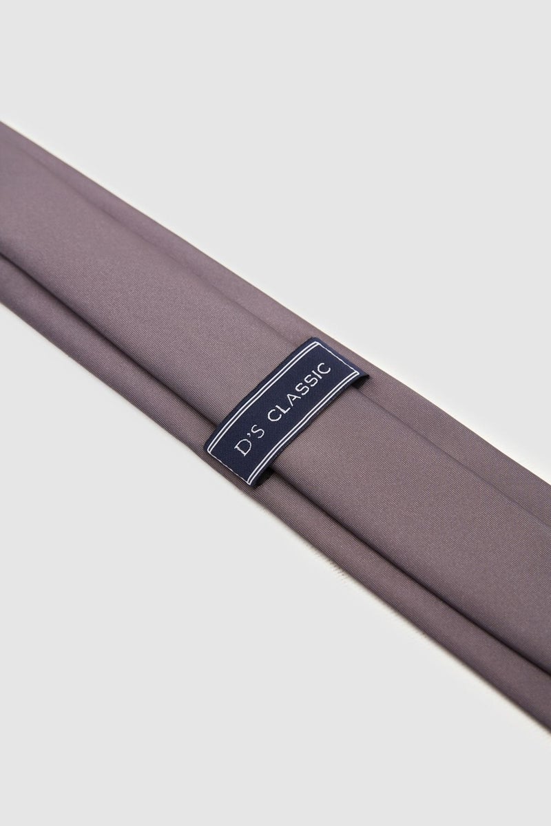 D'S DAMAT Gray Plain 5.5 cm Tie 0HF15ORTKRDUZ  - Image 3