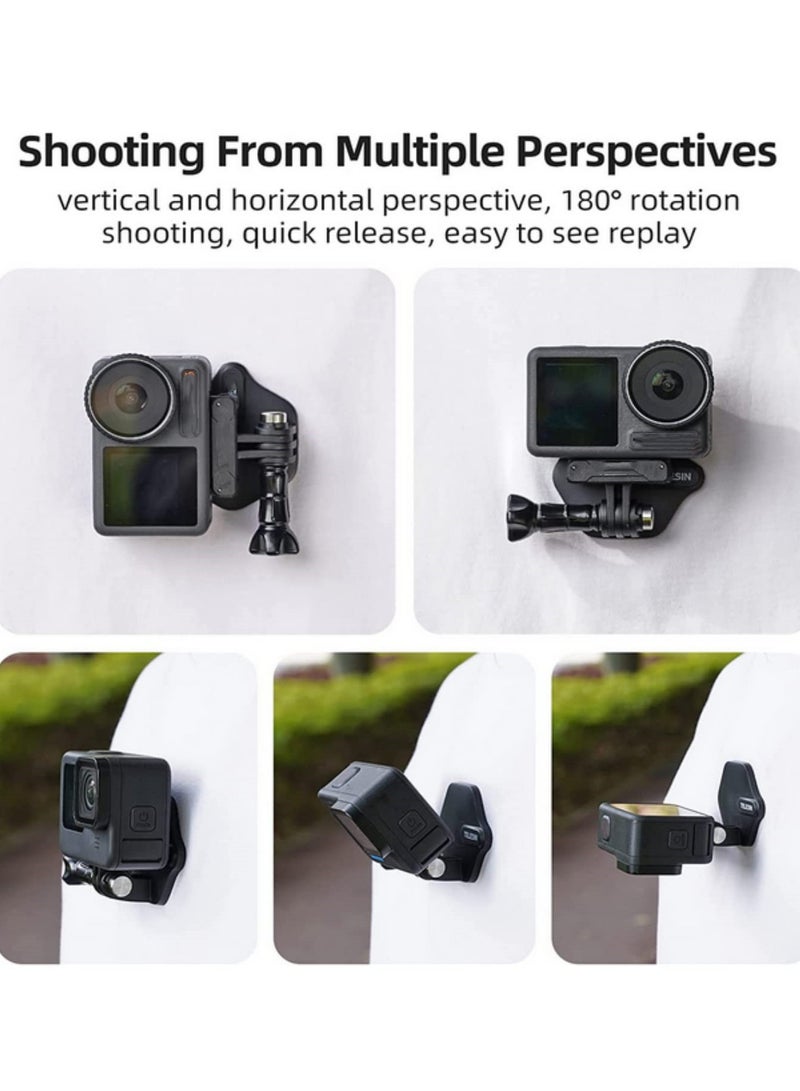 Magnetic Snap Mount Neck Strap Necklace Lanyard 360 Degree Chest Body Strap Accessories Vehicle Boat Tube Attachment for GoPro Max Hero 11 10 9 8 7 6 5 for Insta360 X2 X3 for DJI Action 2 3 - Image 5