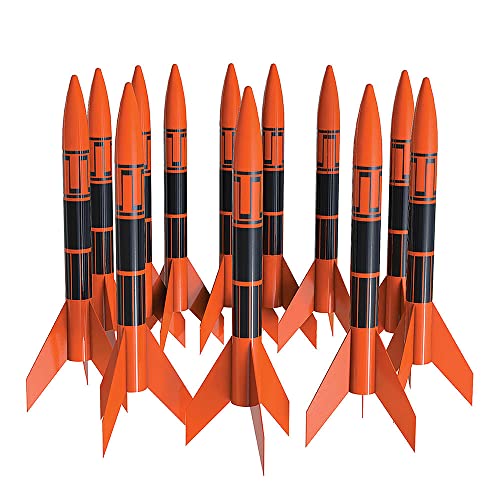 Estes Bulk Pack of Alpha III Rocket-Building Kits, Beginner Flying-Rocket-Model Kits for Ages 10+, Classroom Science Experiments - Image 1