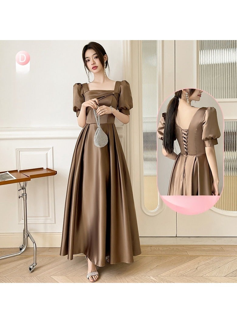 KUYING New Fashionable and Elegant Bridesmaid Dress  - Image 1