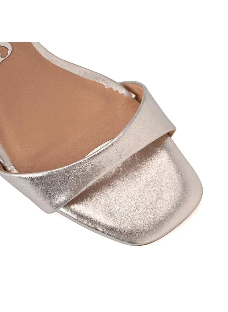 Carmen Steffens  Shine Silver Sandal for Women | Best Price UAE