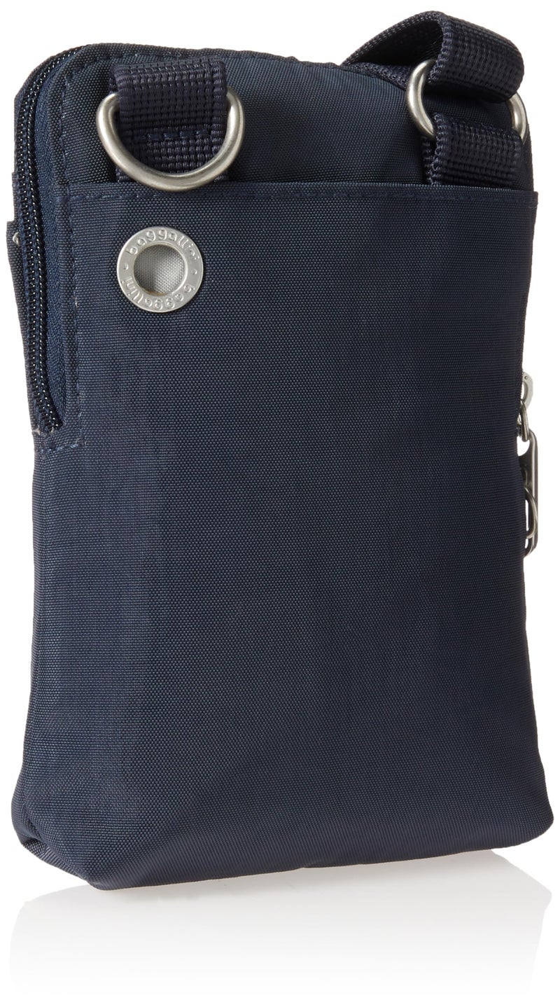 Baggallini Womens Securtex Anti-Theft Activity Crossbody Bag, French Navy - Image 4