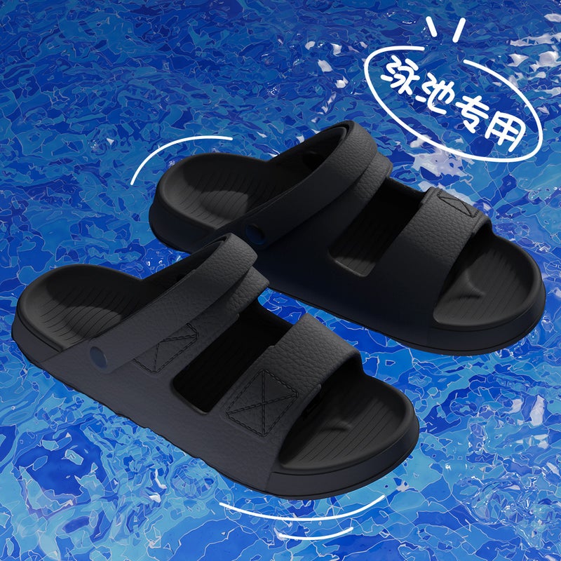 Men's Summer Sandals, Non-Slip, Casual Beach Slippers for Driving and Water Activities - Image 3