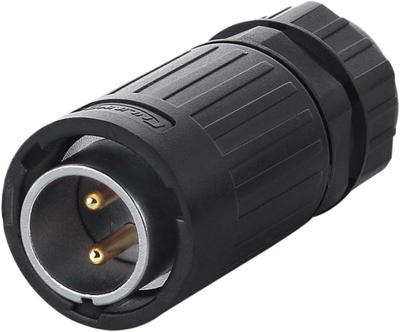 M20 IP67 Waterproof Aviation Plug Socket Male Female Connector Panel Mounted 4Pin Bayonet Connection(Plug B only) - Image 1