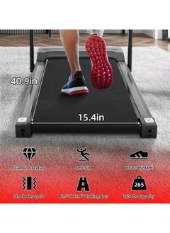 1-6KM/H Slim Foldable Treadmill for Walking and Running, Cardio Exercise Machine, Preset and Adjustable Programs, with Wireless Remote Control, Suitable for Home Use - pzsku/ZD9BAB74325A211D235EFZ/45/_/1729651839/ae59a3bb-9083-4197-a8ac-90150159649f