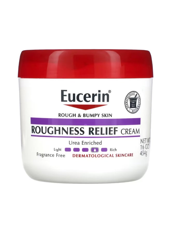 Eucerin Roughness Relief Cream, Fragrance-Free, Urea Enriched, 454g - Image 1