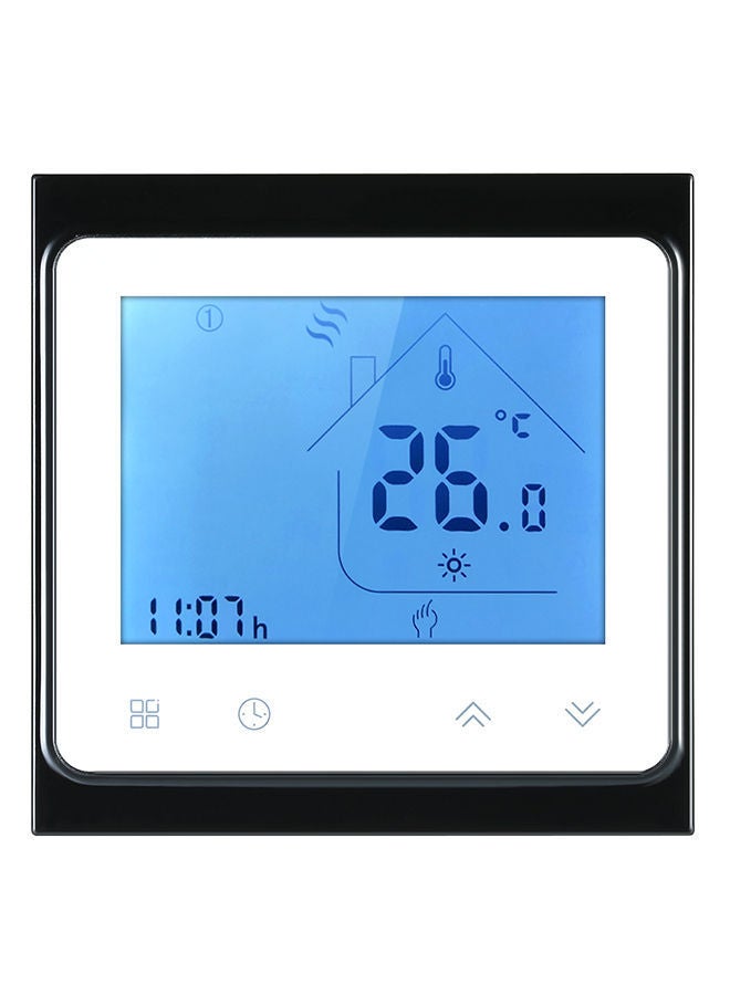 NIBEMINENT Electric Heating Temperature Controller Thermostat White/Black - Image 1