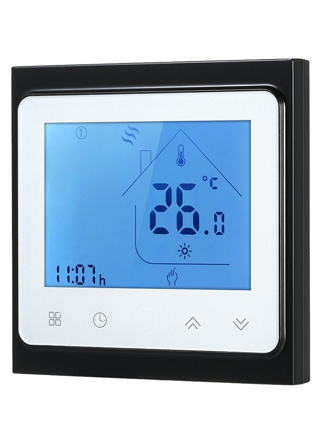 NIBEMINENT Electric Heating Temperature Controller Thermostat White/Black - Image 2