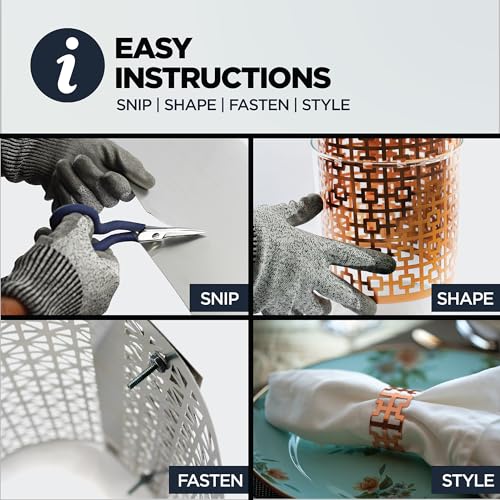 M-D Building Products 56012 12 in. x 24 in. x .020 in. Brass Aluminum Sheet Lincane - Image 5