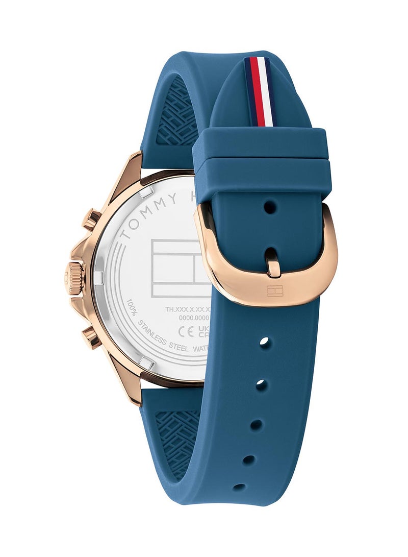 TOMMY HILFIGER ROUND ANALOG WOMEN'S SILVER CASE WATCH - 1782741 - Image 3